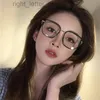 2021 Nuevo marco transparente lrregular para mujeres Anti-Blue Light Bloking Eyewear Men Fashion Brand Optical Computer Edesglasses W2296F