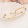 small lovely gold Dubai Africa Bangle Arab Jewelry Gold Charm girls India anklet Bracelet Jewelry For Kids baby birthday Gift1245B