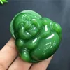 Preço de atacado Jóias finas jade verde jade buda buda natural jasper pingente de pedra preciosa