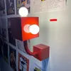 Wall Lamp Modern Nordic Industrial Creative Livingroom Slaapkamer Aisle Bar Red Led Light Bauhaus Style