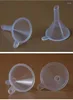Мини -пластиковые воронки мелкие ртовые лаборатории жидкости