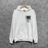 Mens Sweatshirts Tasarımcı Hoodies Moda Sokak Giyim Amires niş moda br Sonbahar Kış Kavaş Çiçek Şapkalı Çiftler Tembel Çok Çok Yönlü Hoodie