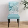 Мраморная текстура зеленый обеденный стул.