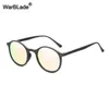 Warblade Femmes hommes Polarized Sunglasses Round Small Vision Night Vision Sun Verres Anti-Glare Night Driving Goggle UV400 Eyewear Gafas