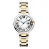 Reloj Reloj para hombre con fecha Reloj para mujer Tamaño de procesamiento con revestimiento de diamantes 33 mm 36 mm 42 mm Correa de acero inoxidable AAA Moda clásica Etiqueta de regalo impermeable para el día de San Valentín