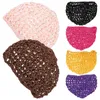 Berets 6pcs сетчатые спящие шляпы вязание крючко