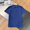 Burberys T-shirt Designers Fashion Men's POLO Shirt Summer T-shirt Classic Polo Collar Solid Color Casual Short Sleeve