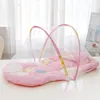 Baby Bed Mosquito Net Portable Polable Crib Netting Polyester né pour le voyage d'été Play Tent Children Libert 231222