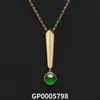 Hot Sale 100% Natural Jadeite Jade Gold Pendant For Woman