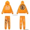 Sweatshirts pour hommes à capuche sweat-sweins Streetwear Streetwear Hellstar Fire Orange Mud Print Lavage Eau de coton Pure Coton Sweat à capuche Sweatre Hommes Femmes Femmes Pullover Veste