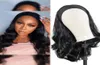 Wigs sintéticos Headwraps Wig Faixa de cabeça 22 polegadas corporal ondulada para mulheres negras afro curly5524290