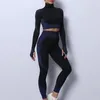 Tracksuit Women Zip-Up Cardigan Tracksuit Lange mouwen Troubers Tank Top Woman Designer Vitality Leggings het hele seizoen Outdoor Running Tennis Climbing Kit