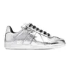 maison margiela shoes maison mihara maison margiela Casual Shoes Cooperation Mens Trainers Printed Patchwork Cowhide Coach Gazelle Running Sneakers Designer shoes【code ：L】