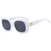 New Triumphal Arch Large Frame Round Face Slim Women's Sunglasses UV Resistant Outdoor Glasses