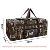 Duffel Bags Portable Men Fitness Gym Camouflage Travel Bagage Storage Handväskor Stora kapacitetshelgskor Fack