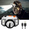 Headlamps Rechargeable LED Headlamp Strong Light Super Bright Head-Mounted Outdoor Household Long-Range Fishing Headlight 20#12