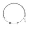 CH Дизайнерский кросс -подвесной ожерелье хромы женский 925 серебряный серебряный серебряный красный персонализированный ключичный цепь Подарок подарка Luxury Fashion New 2024 8O1J