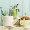 Keychains 50PCS Wooden Garden Markers Tags Plant Sign Stakes Sticks Wood Label For Seed Potted Flower Vegetable