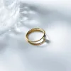 Entrega gratuita Jóias de urso espanhol 2023 Novas bonecas prateadas Sweet Ring Ring Golden Hollow embleble Target Ring DropShopping