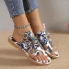 Sandaler Kvinnor skor Comfy Platform Flat Sole Ladies Casual Sunflower Soft Big Toe Foot Correction Sandal Ortopedic Bunion Corrector