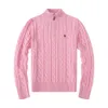 Polos masculinos de boa qualidade de alta qualidade Mens Sweater Designer Luxo Ralphs Casaco Clássico Moda Rl Pony Bordado Tecido de Malha Laurens Botão F4