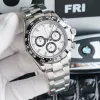 Met diamanten luxe heren horloge ontwerper horloges mechanisch automatisch 40 mm saffier vouwbespeling 904L roestvrij staal siliconen strap montre de luxe dhgate