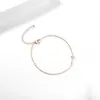 Chevilles claires en cristal Cross ajusté pour les femmes élégantes plage d'été à naissance nus de la mode or bijoux de bijoux Gift210z