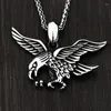 Colliers pendants Beier en gros en acier inoxydable Collier Eagle pour homme punk bon détail bijoux animal bp8-542
