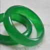 Echte natuurlijke 62 mm Green Jade Bangle Bracelet Real Natural A Green Jade322s