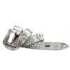 Ceinture de créateur Ceintures Bb Ceinture de luxe pour hommes et ceinture pour dames Ceintures en cuir Ceintures simon décorées avec des diamants colorés Ceinture en chaîne 3,8 cm