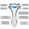 Microcorrente massageador de massageador rolo de massagem v elevador mais fino Double Chin Lifting Skin Care Tool Máquina de beleza 231222