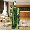 Vêtements ethniques 2024 Robes de fête de mariage africaine pour femmes plus taille kaftan batwing manche maxi robe musulmane abaya ramadan robes