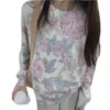 Maglioni da donna Alien Kitty Gentle Women Ol Florals Vintage Knitted Casual 2023 Tutti abbiano Outwear Outwear Autunno Pollover Daily