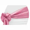 1050pcs Wedding Sedia Sashes Abbonte Copertina a colori solidi per El Event Decor 231222