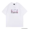 Vêtements de mode T-shirts de créateurs pour hommes T-shirts Mode de niche Kith Tokyo L Mark Tokyo Limited Manches courtes Sakura Coton Lâche T-shirt à manches courtes Pur coton T-shirts Ro