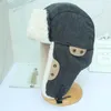 Berets Winter Russian Hats Outdoor Unisex Men Women Thick Warm Snow Earflap Bomber Caps Ear Protection With Plush