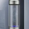 Wine Glasses Mineral-rich Water Maker Portable Hydrogen Bottle With Pem Spe Technology For Healthy Ionized Generation At Home