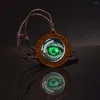 Hanger kettingen devil's eye serie koepel glas houten draagbare handgemaakte ketting verschillende stijlen speciaal gepersonaliseerde punk sieraden cadeau