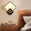 Wall Lamp Modern LED Lights Minimalist Bedside Decorative 110V-220V Corridor