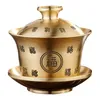 Tea Cups Kung Fu Cup och Saucer Creative Traditional For Kitchen Restaurants Home