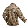 Veste softhell extérieure Chasse Shoting Airsoft Gear Vêtements Tactique Camo Coat Combat Vêtements Camouflage NO05-233