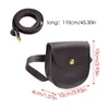 Outdoor Bags Mini Crossbody Bag For Kids PU Leather Shoulder Purse With Adjustable Strap Fanny Pack