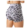 Calças de ioga de short feminino para mulheres bolsos retos com estampas retas Cintura escondida pernas altas cargo de mulher atlética