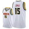 DEN 15 Jersey Edition Men Custom Jokic Basketball Jerseys Nugget Jamal Murray Michael Porter jr. Aaron Gordon Caldwell Pope Christian Braun Zeke Nnaji City