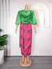 Ethnische Kleidung plus Größe afrikanische elegante Partykleider für Frauen 2023 Mode Chiffon Maxi Langes Kleid Kaftan Muslim Kleid Damen Damen