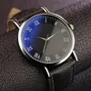 Montre-bracelets Fashion Leather Brand Quartz Watches Business Wristwatch Birthday Gifts for Men Women