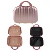 Cosmetic Bags 2024 14in For Case Luggage Small Travel Portable Carrying Box Suitcase Makeup