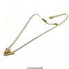 Designer sieraden gouden slot hanger kettingen met dunne ketting nooit vervagen roestvrij staal verzilverde klassieke stijl bedrukte vrouwen mode ketting