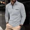 Herren -T -Shirts Modende Frühling und Herbst Casual Long Sleeve Mens Running Tee Sleeves for Men Graphic