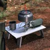 Camp Furniture Ultralight Folding Table Durable Stable Aluminum Compact Beach With High Load-bearing Capacity